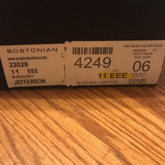 Men’s Bostonian Dress Shoe - Picture 6 of 6